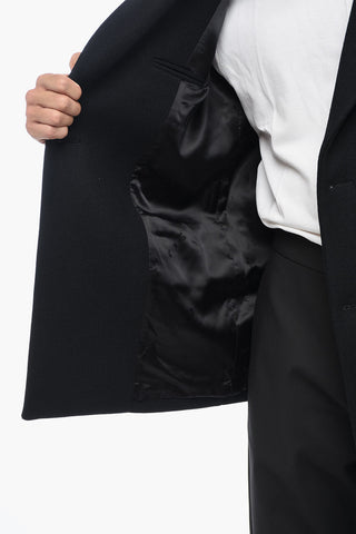 TAILORING Zweireihiger Mantel BASIC aus Wollmischung