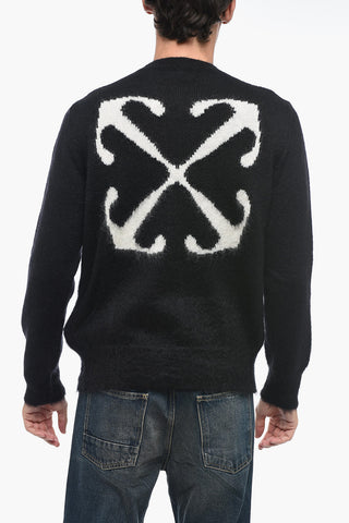 Maglia Girocollo ARROW CROSS in Misto Mohair