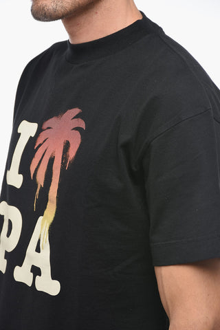 Printed Crewneck I LOVE PALM T-shirt
