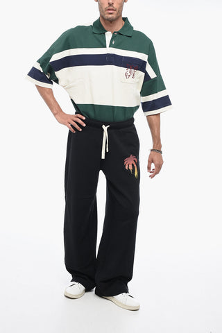 Brushed Cotton I LOVE PALM Loose Fit Joggers