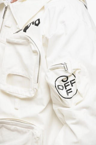 Bomber Utility con Cappuccio Removibile