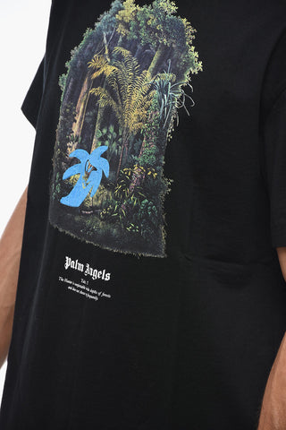 T-Shirt HUNTING IN THE FOREST con Stampa in Rilievo