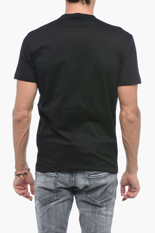 Crewneck T-shirt with Logo Print