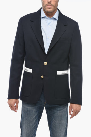 Blazer Monopetto TAPE CLASSIC in Misto Lana Vergine
