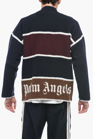Wool Cardigan MONOGRAM with Zip
