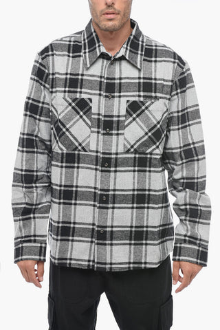 Flannel ARROW Shirt with Double Chest Pocket
