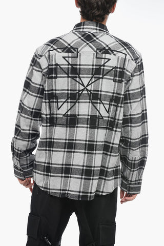 Flannel ARROW Shirt with Double Chest Pocket