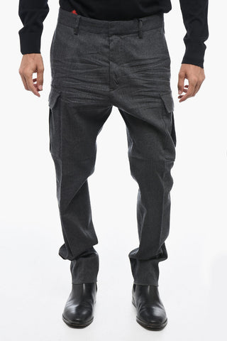Zigarettenhose mit mehreren Taschen
