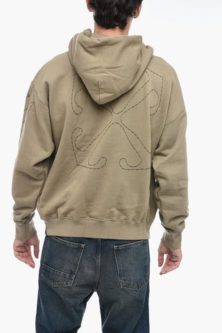 Felpa Hoodie Skate con Impunture