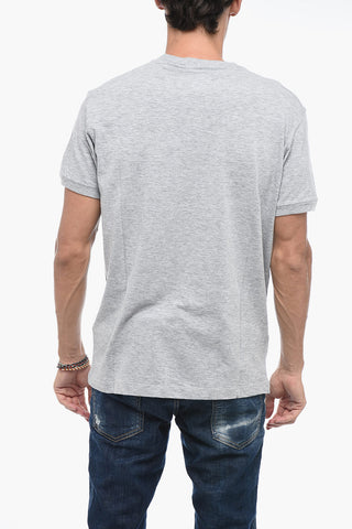 Rundhals-T-Shirt mit Logotasche