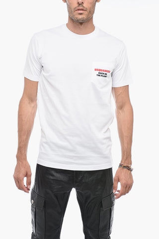 Printed BACK ON THE PLANET T-shirt