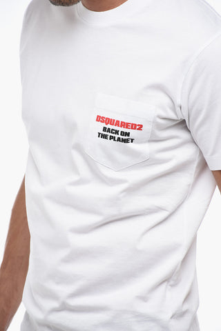 Printed BACK ON THE PLANET T-shirt