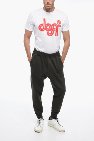 ARMY Joggers with Ton-sur-ton Print