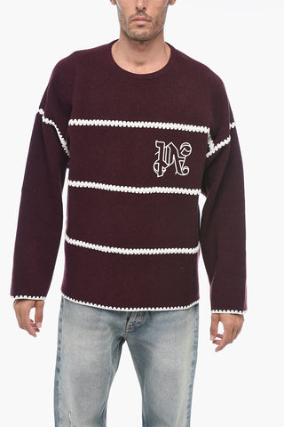Maglione Girocollo MONOGRAM In MIsto Lana