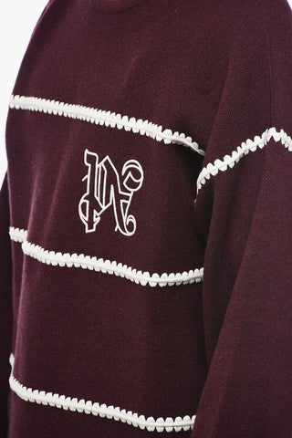 Maglione Girocollo MONOGRAM In MIsto Lana