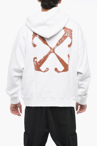 Hoodie Oversized Sweatshirt with ARROW Logo