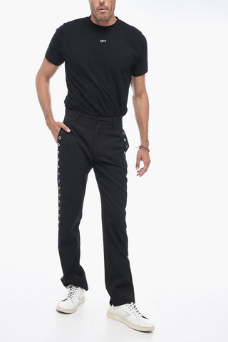 Slim-Fit-Hose Mit Ösen-Detail