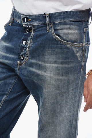 Delave Denims with Distressed Effect 17cm