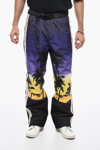 Pantaloni Sci Imbottiti PALM SUNSET con Bande a Contrasto
