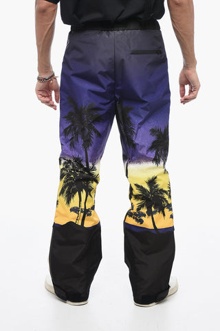 Pantaloni Sci Imbottiti PALM SUNSET con Bande a Contrasto