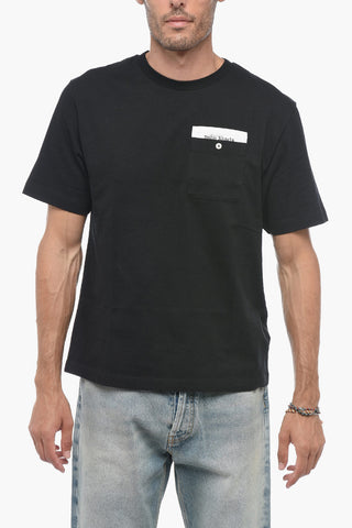 Crewneck SARTORIAL TAPE T-shirt With Breast Pocket