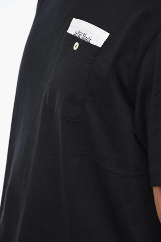 Crewneck SARTORIAL TAPE T-shirt With Breast Pocket