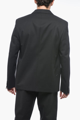 Blazer aus Schurwolle mit Pattentaschen