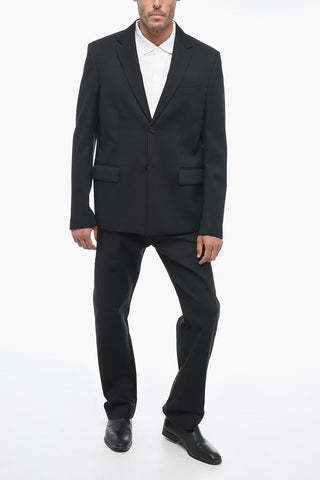 Blazer aus Schurwolle mit Pattentaschen