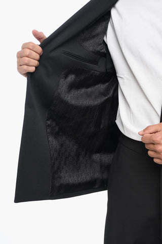 Blazer aus Schurwolle mit Pattentaschen