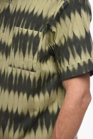 Tie-Dye Print Short Sleeved Shirt