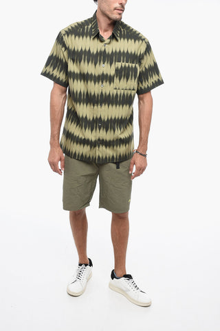 Tie-Dye Print Short Sleeved Shirt