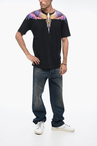 Crew Neck ICON WINGS Cotton T-Shirt