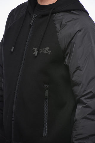 Multifabric Hooded IBRA Jacket
