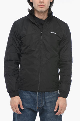 SEASONAL Giacca a Vento DIAG OUTLINE con Zip Frontale
