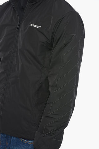 SEASONAL Giacca a Vento DIAG OUTLINE con Zip Frontale