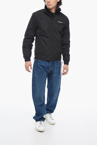 SEASONAL Giacca a Vento DIAG OUTLINE con Zip Frontale