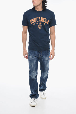 T-shirt UNIVERSITY con Stampa