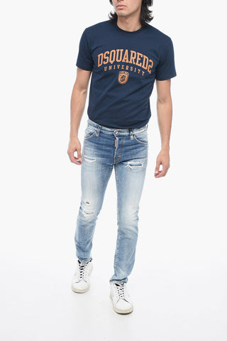 Jeans Cool Guy Distressed con Lavaggio Chiaro