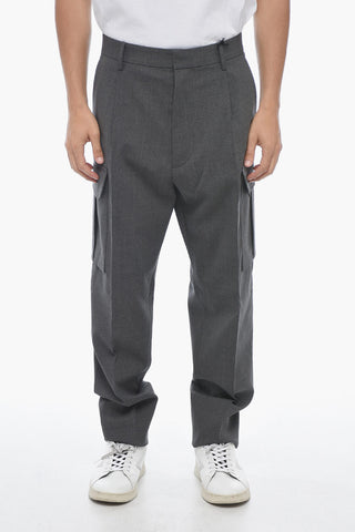 Multipocket One-pleated Pants