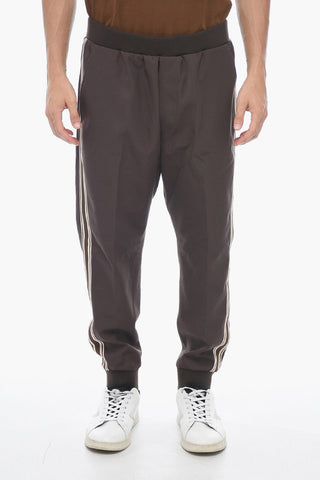 Tailored Joggers with Striped Detail