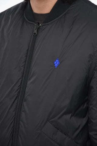 Reversible Design CROSS Padded Bomber Jacket