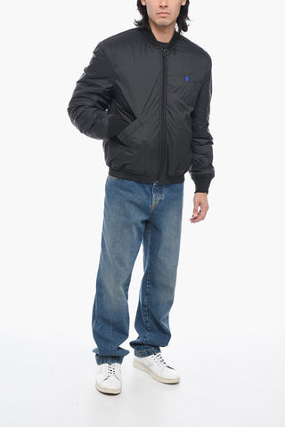 Reversible Design CROSS Padded Bomber Jacket
