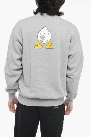 Felpa Girocollo DUCK Stampata