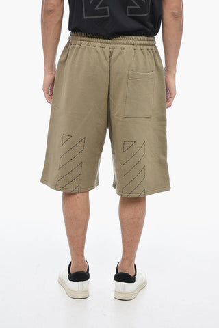 Shorts Skate con Cuciture a Vista