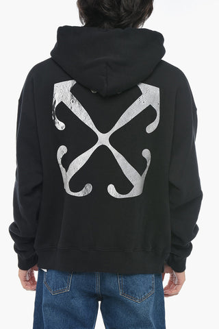 LUNAR ARROW Hoodie Sweatshirt with Print