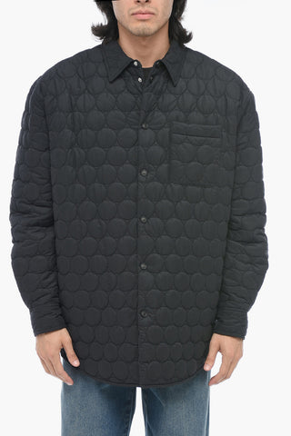 Quilted Overshirt with ARROW Patch