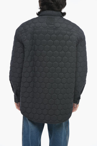 Quilted Overshirt with ARROW Patch