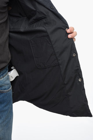 Quilted Overshirt with ARROW Patch