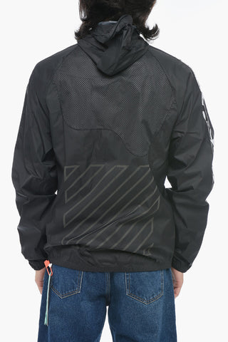 ATHLEISURE Giacca a Vento Logata con Coulisse