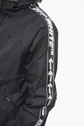 ATHLEISURE Giacca a Vento Logata con Coulisse